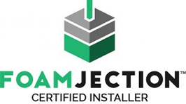 FoamJection Certified Installer badge — Inline Concrete serving Minneapolis-St. Paul, MN