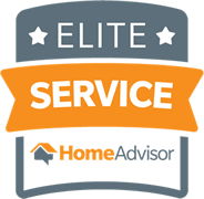 HomeAdvisor Elite Service badge for Inline Concrete